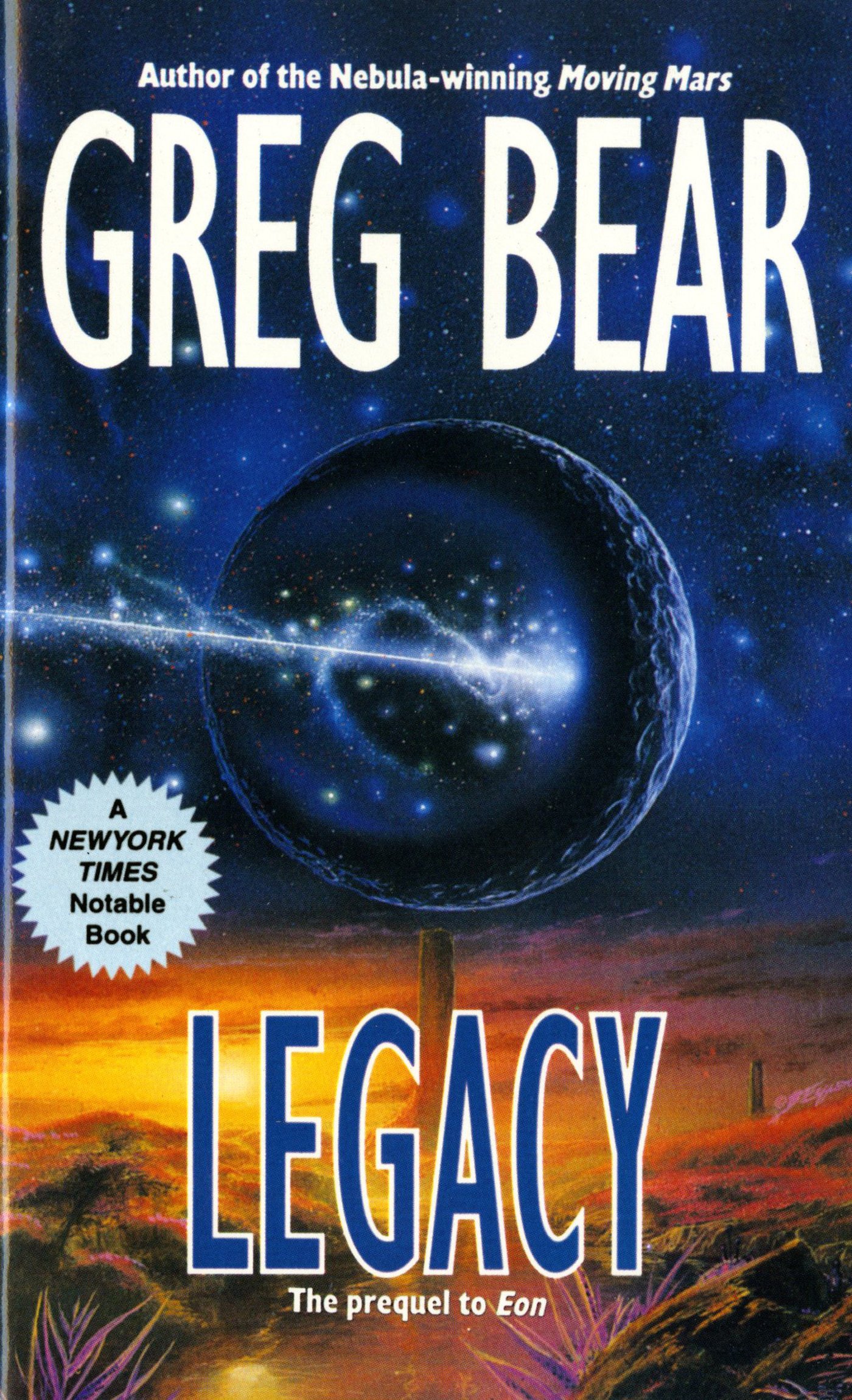 Greg Bear Books Legacy